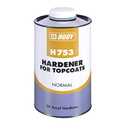 Body 753 NORMAL Hardener for 2K Primers Paints and Clear Coats 1ltr